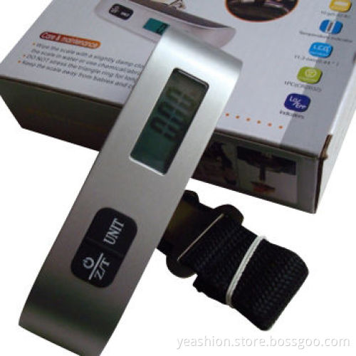 110lb/50kg Travel Scale Digital Luggage/Hanging Weight Hook Portable Capacity Electronics Scale